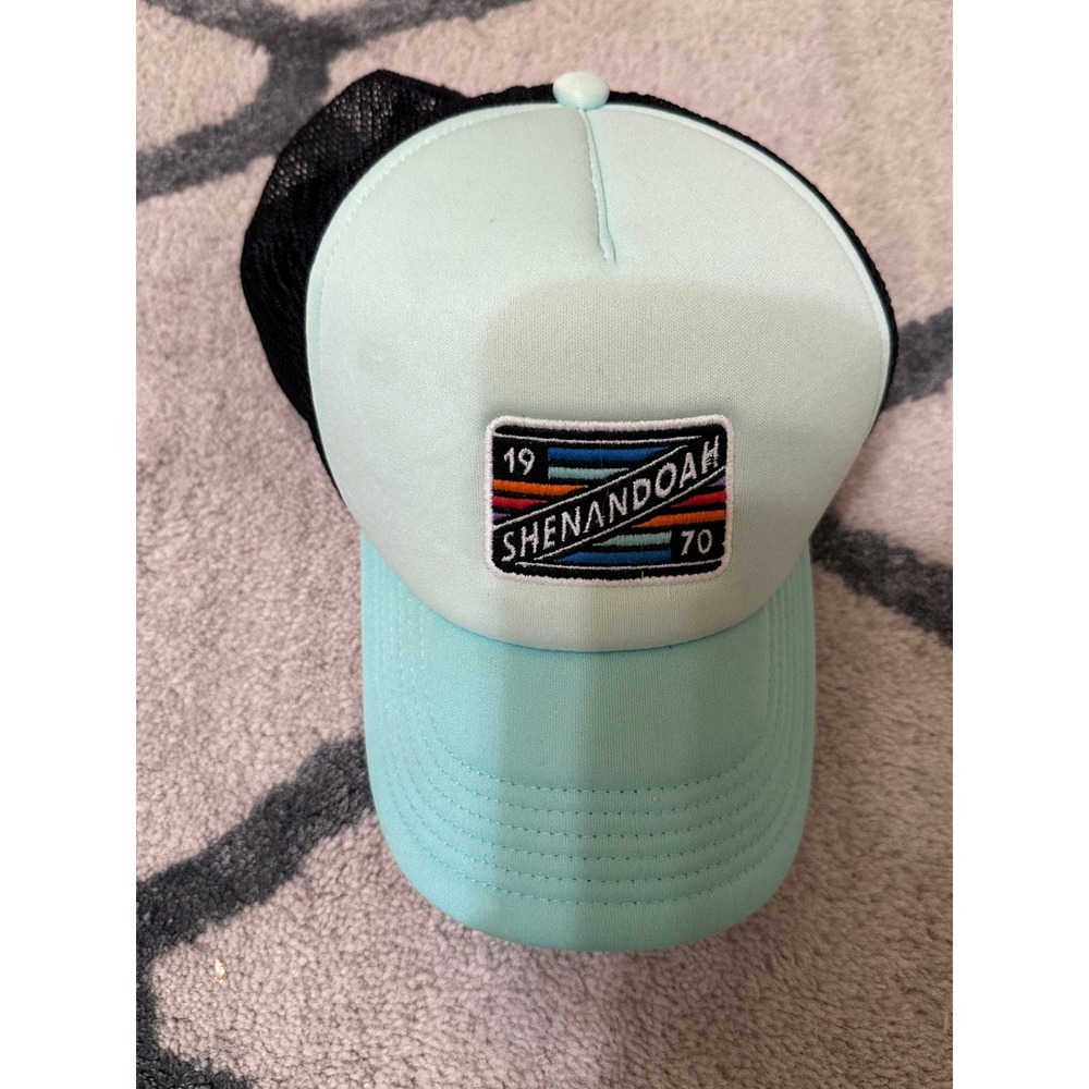 Legacy Snapback Trucker Hat Men's Teal/Black Shenandoah Embroidered Adjustable
